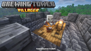 Brewing Pillager Tower Exterior