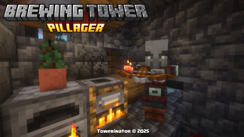 Brewing Pillager Tower Interior