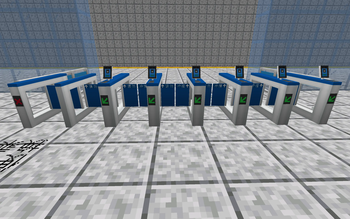 车站闸机Station gate
