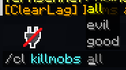 killmobs (type) Command