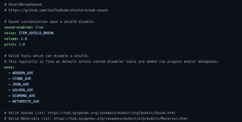 Customizable Configuration