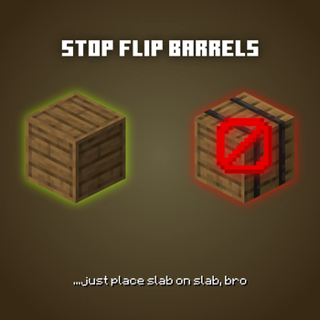 STOP FLIP BARRELS, BRO