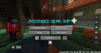 Main Menu Screen