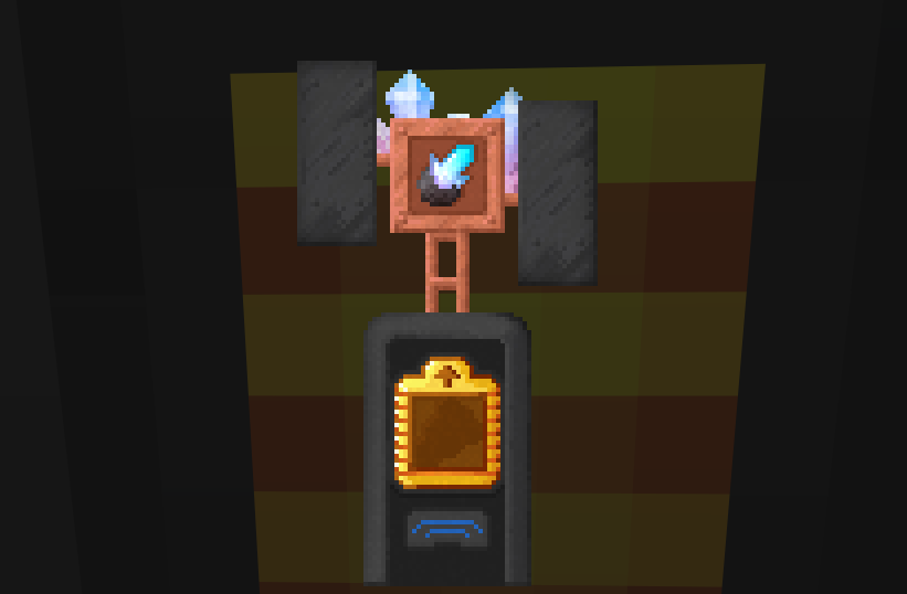 Link Crystal in Broadcast Antenna