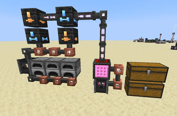 Auto Smelting Item Flow