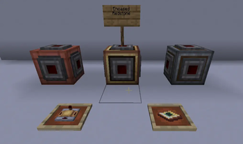 Encased Redstone + Crafting Ingredients