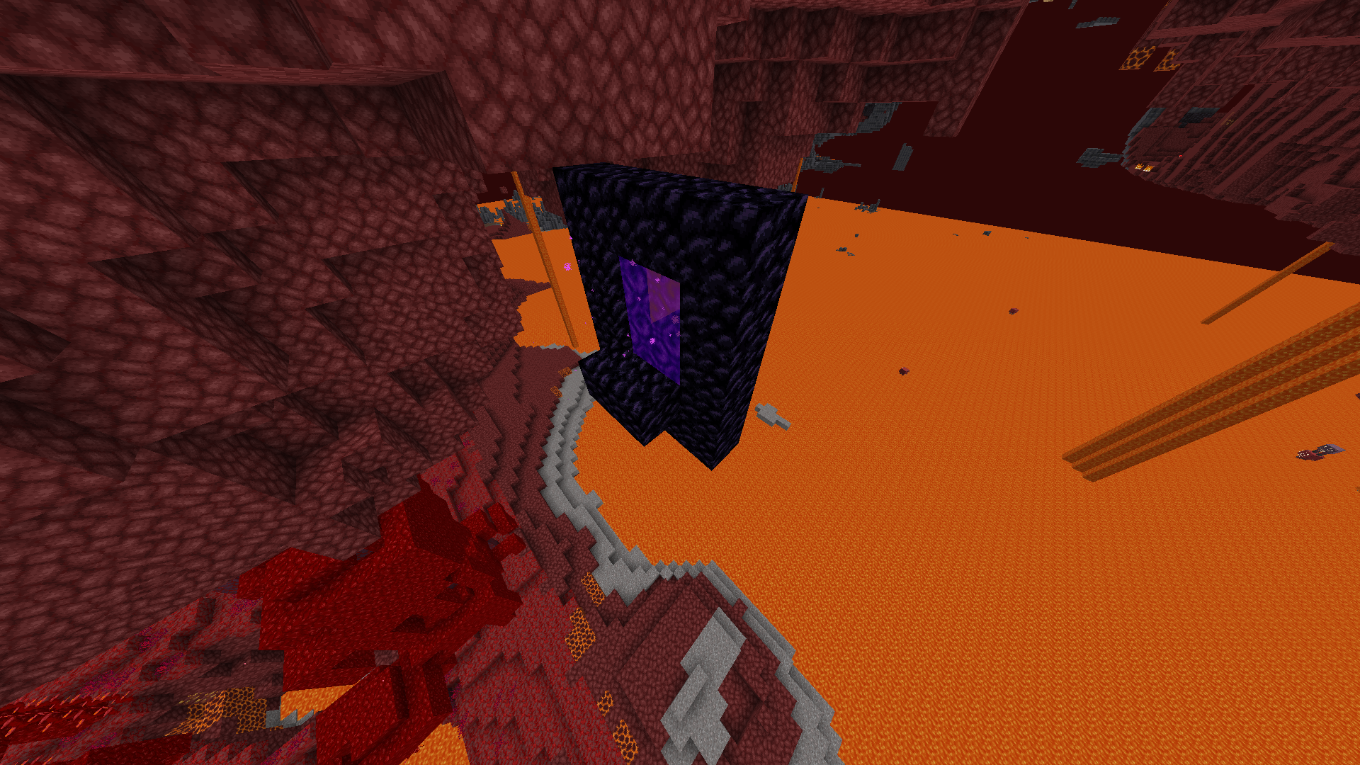 Nether Portal in the Nether