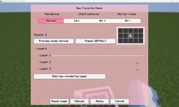 Configuration UI EN