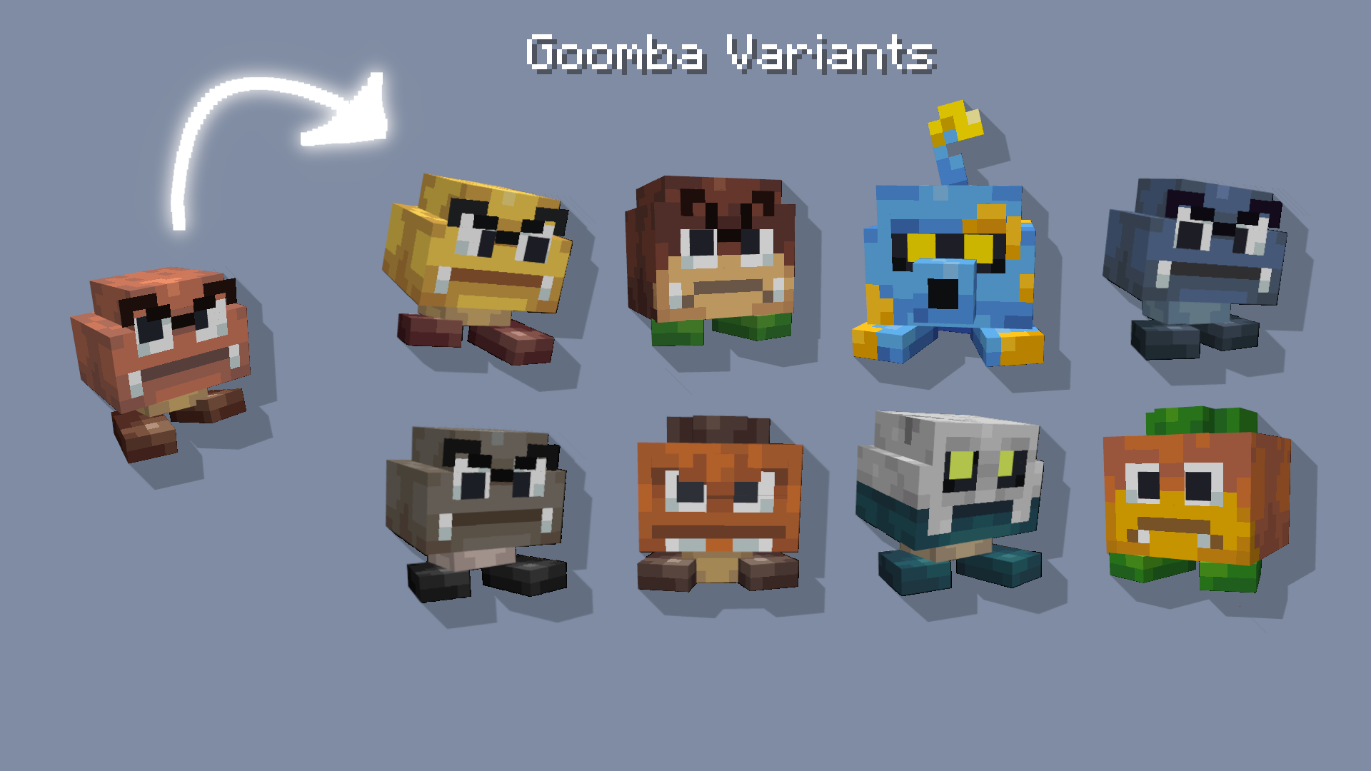 v2.0 Goomba Variants