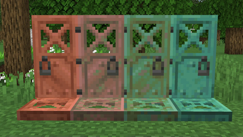 Copper doors and trapdoors