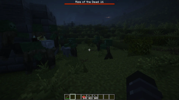 The army of the dead is attacking the player's base!
