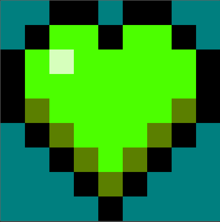 Green overlay