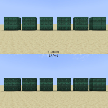 Dark Prismarine Face Blocks