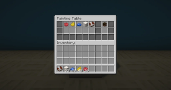 Painting Table GUI