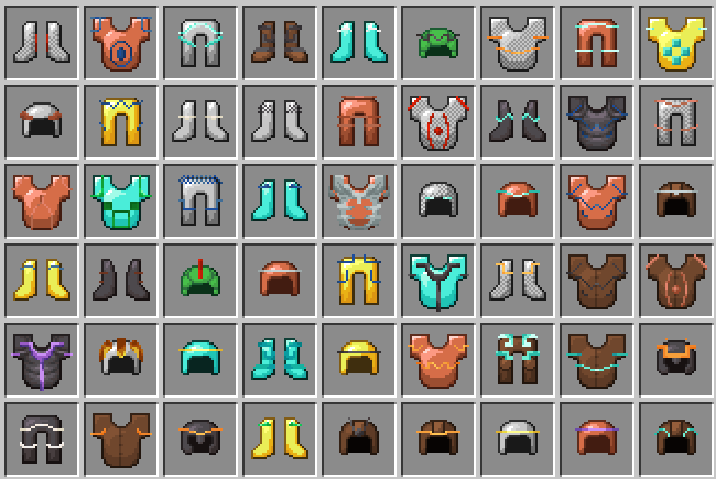 Inventory Armor Trims preview