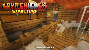 Lava Chicken Interior