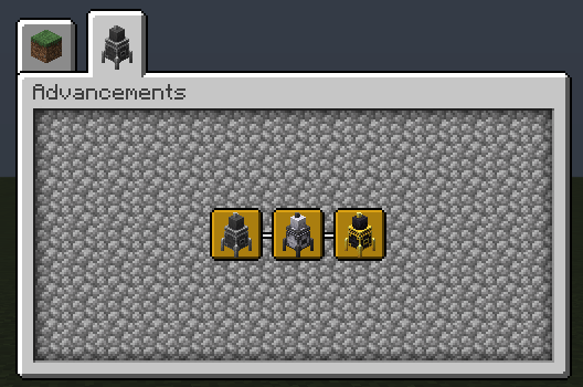 Advancements Tab