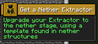 Nether Extractor Advancement 