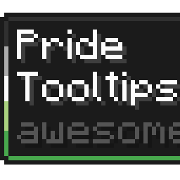 Aromantic Pride Flag Tooltip (Frame-only 5-Color Turned)