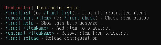 do /limit help