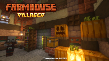 Pumpkin Pillager Farmhouse Interior