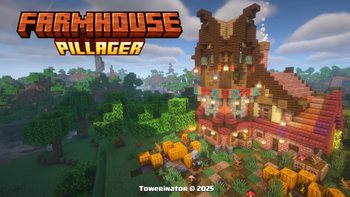 Pumpkin Pillager Farmhouse