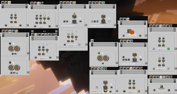 Recipes list