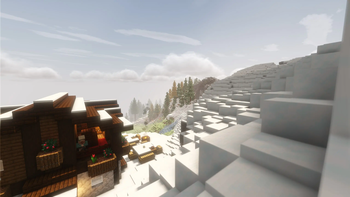 Snowy peaks