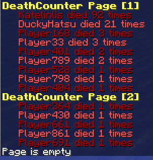 Death list