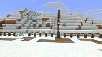 Snowier snowy plains