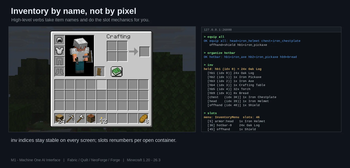 Inventory by name