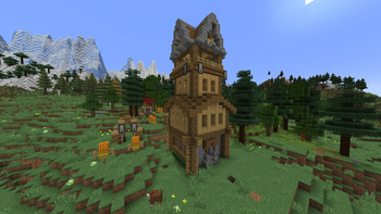 Oak Pillager Tower