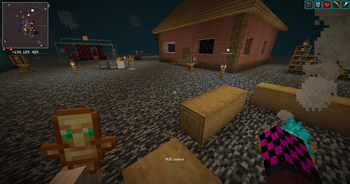 Hidden HUD and Hotbar in-game