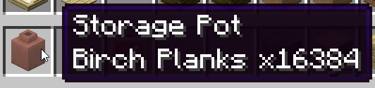 Storage Pot Item