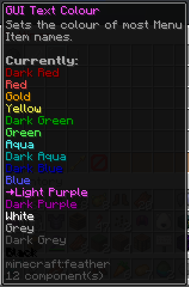 Colour showcase
