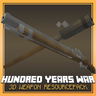 Hundred Years War 3D Weapons Minecraft Bedrock screenshot