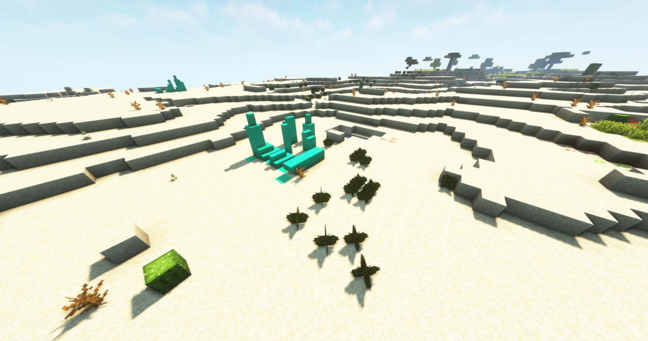 Mini Cacti and Ruins