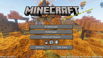 Menu Panorama