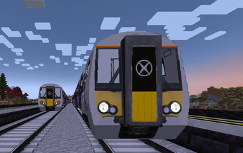 Class 387 - Black Gangway Ends
