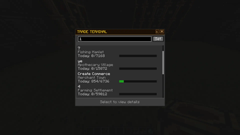 Trade Terminal Main Screen
