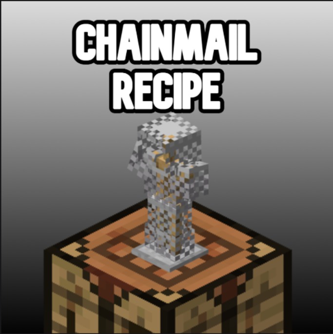 Craftable Chainmail Armour Recipe