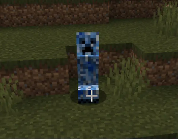 Creeper in Swamp Biome