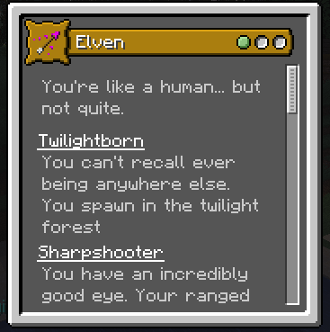 Elven Origin