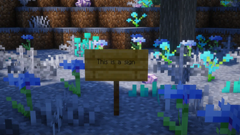 On a Sign