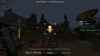 Configure menu