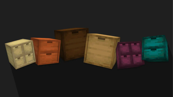 Renders of Drawers