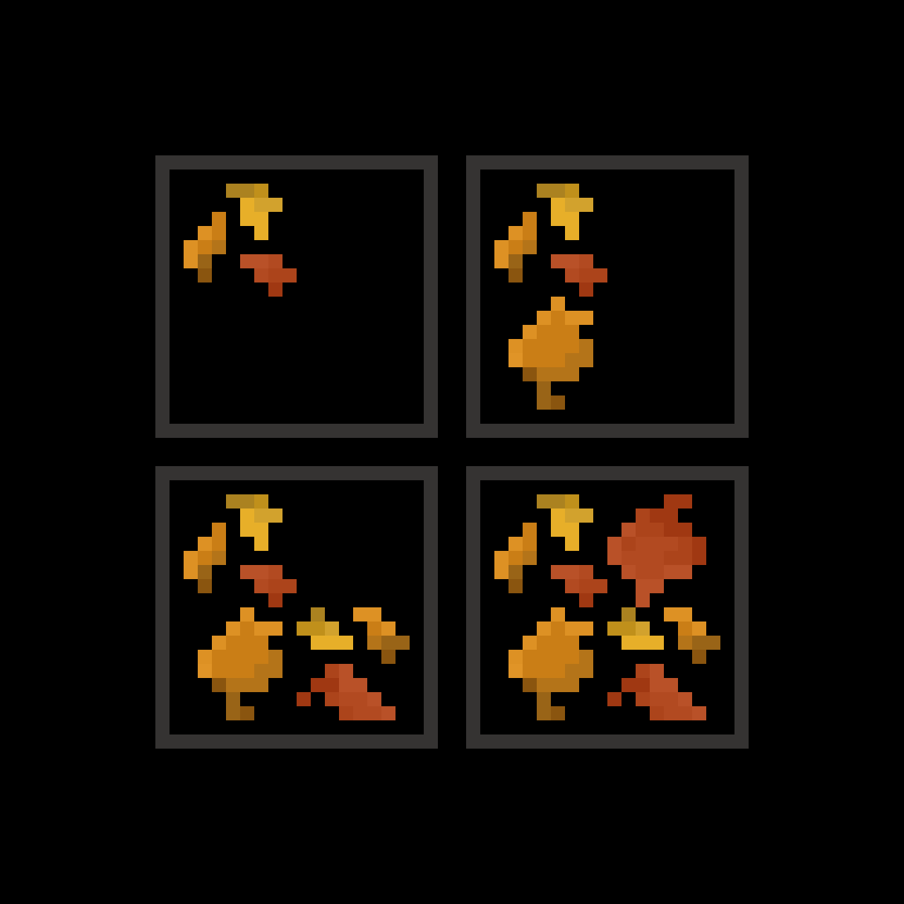 Autumn Leaves Stages