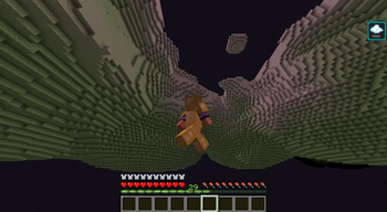 Orbitite Armor levitates you when falling in the void