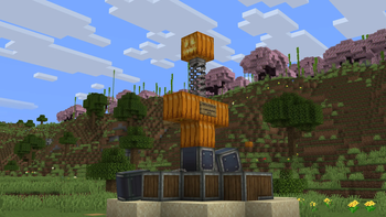 A mysterious contraption