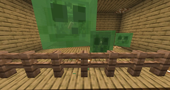 Slime with candle